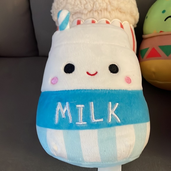 Squishmallows Toys Squishmallow Lot Of 9 Plush 5 Milk Cookie Popcorn Seal Macroon Peanut